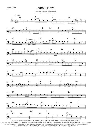 Anti-hero (arr. Fabio Eduardo de Oliveira)
