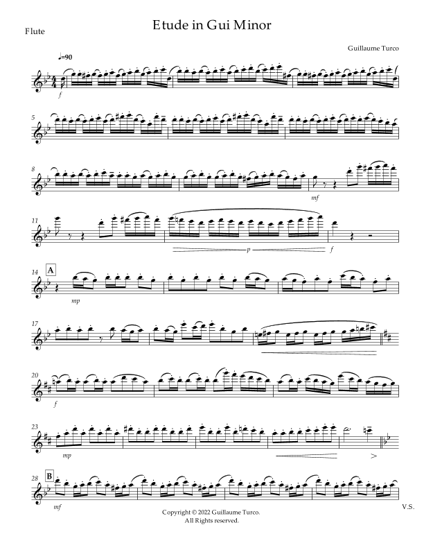 Etude in Gui minor