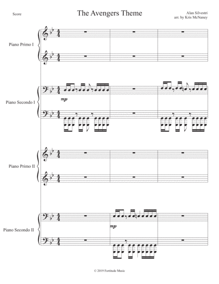 Avenger Theme (arr. Kris McNaney)