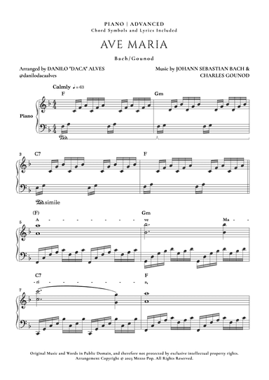 Ave Maria (arr. Danilo "Daca" Alves)