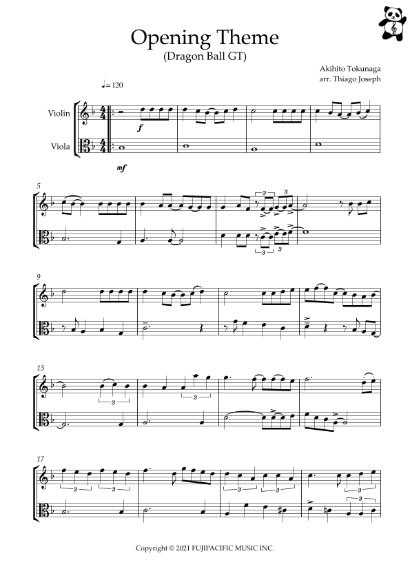 Dragon Ball Gt (arr. Thiago Joseph)