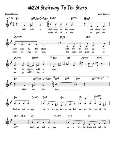 Stairway To The Stars (arr. John Fries)