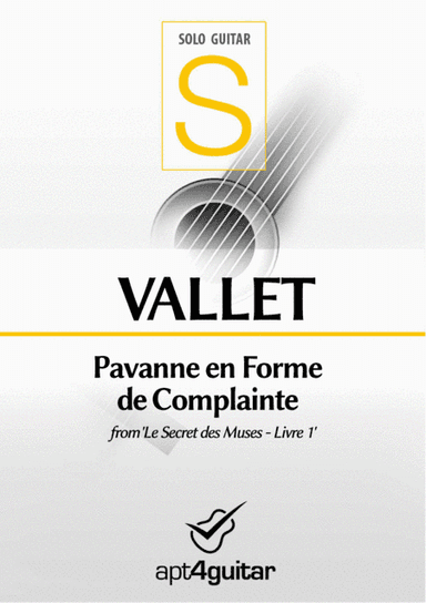 Pavanne en Forme de Complainte (arr. Roberto García)