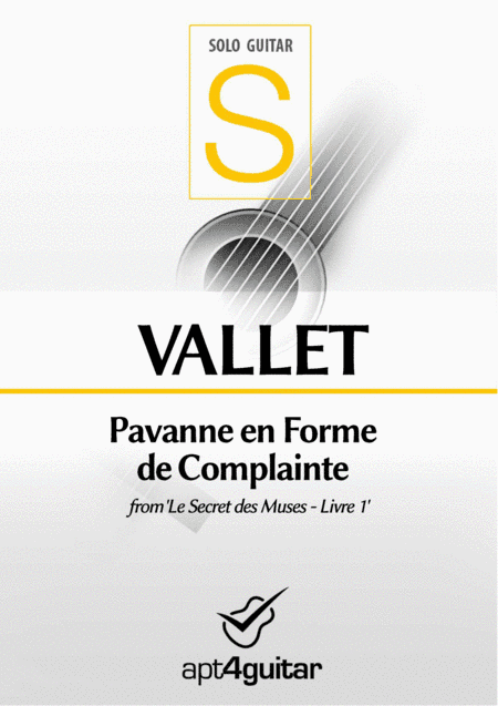 Pavanne en Forme de Complainte (arr. Roberto García)