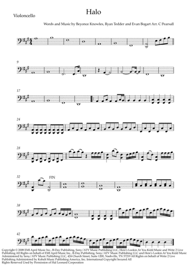 Halo (arr. Caroline Pearsall)