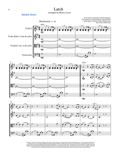 Latch (arr. Sherry Lewis)