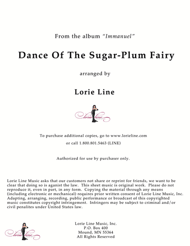Dance Of The Sugar-Plum Fairy (from Tchaikovsky's The Nutcracker) (arr. Lorie Line)