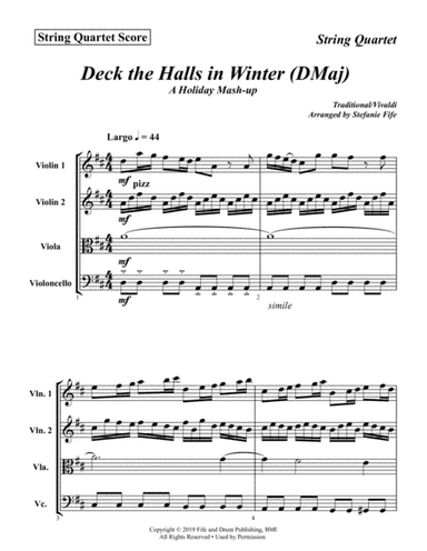 Deck the Halls in Winter (arr. Stefanie Fife)