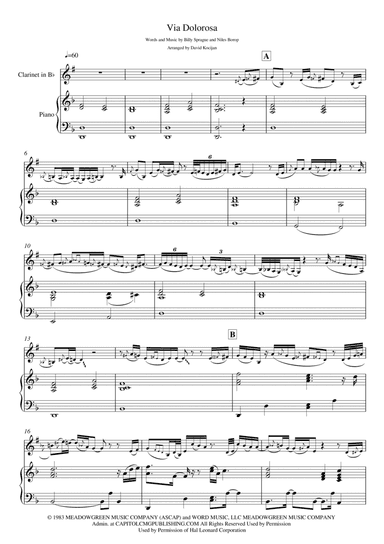 Via Dolorosa (arr. David Kocijan)