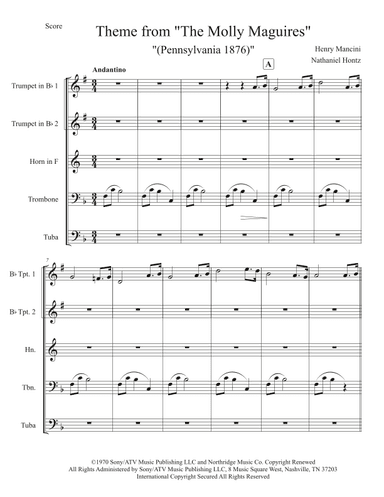 The Molly Maguires (arr. Nathaniel Hontz)