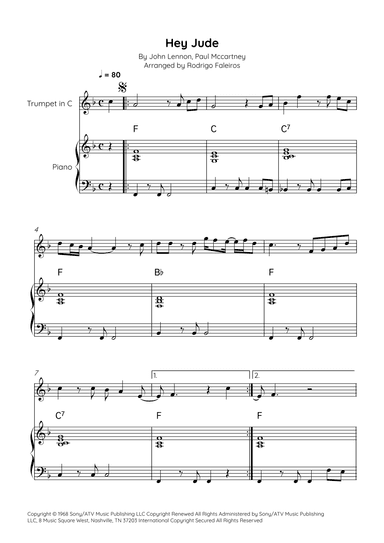 Hey Jude (arr. Rodrigo Faleiros)