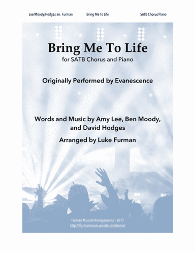 Bring Me To Life (arr. Luke Furman)