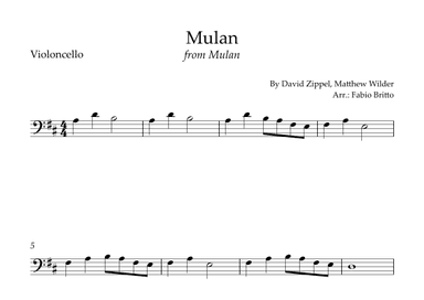 Honor To Us All (arr. Fabio Britto)