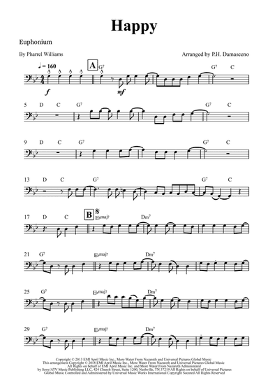Happy (arr. P.H. Damasceno)