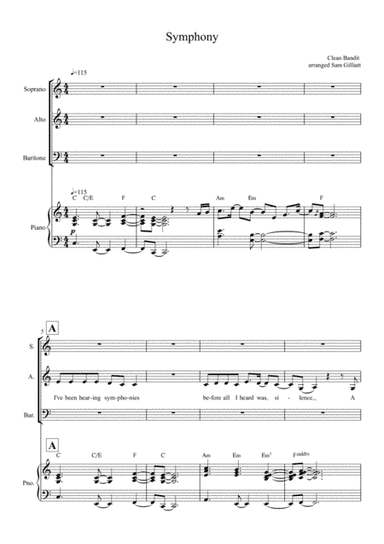 Symphony (arr. Sam Gilliatt)
