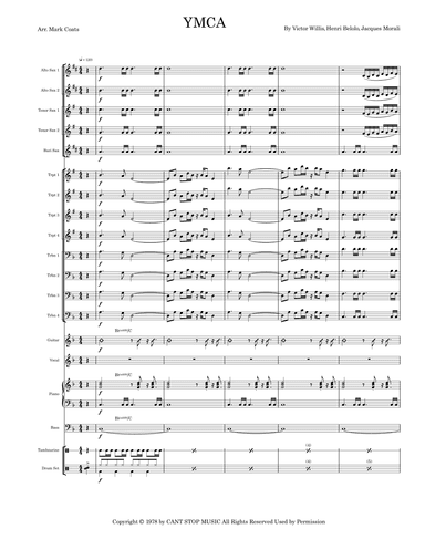 Y.m.c.a. (arr. Mark Coats)