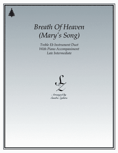 Breath Of Heaven (Mary's Song) (arr. Sandra Zylstra)