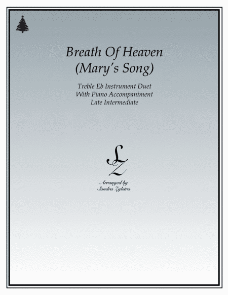 Breath Of Heaven (Mary's Song) (arr. Sandra Zylstra)