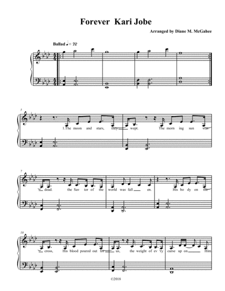 Forever (we Sing Hallelujah) (arr. Diane M. McGahee)