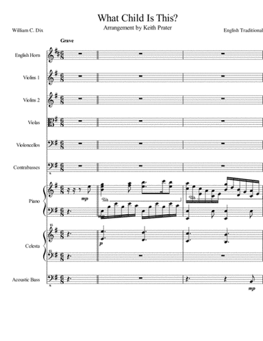 What Child Is This (Arrangement by Keith Prater) (arr. Keith Prater)