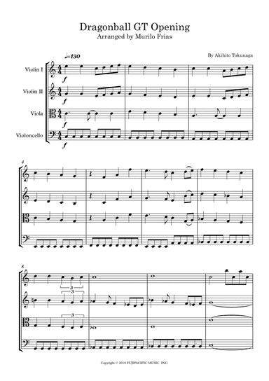 Dragon Ball Gt (arr. Murilo Frias)