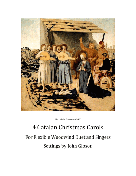 4 Catalan Christmas Carols for Flexible Woodwind Duet (arr. John Gibson)
