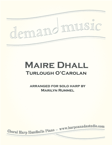 Maire Dhall  ( Blind Mary )  for Solo harp - lever or pedal (arr. Marilyn Rummel)