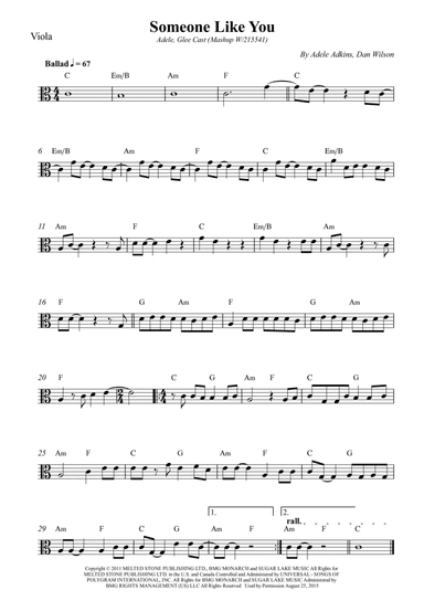 Someone Like You (arr. Wesley S. SIlva)
