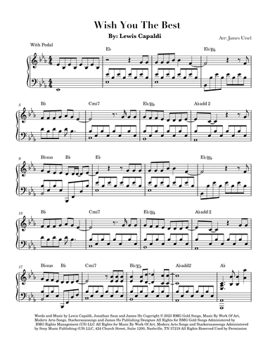 Wish You The Best (arr. James Ursel)