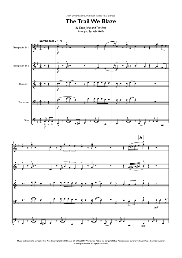 The Trail We Blaze (arr. Seb Skelly)