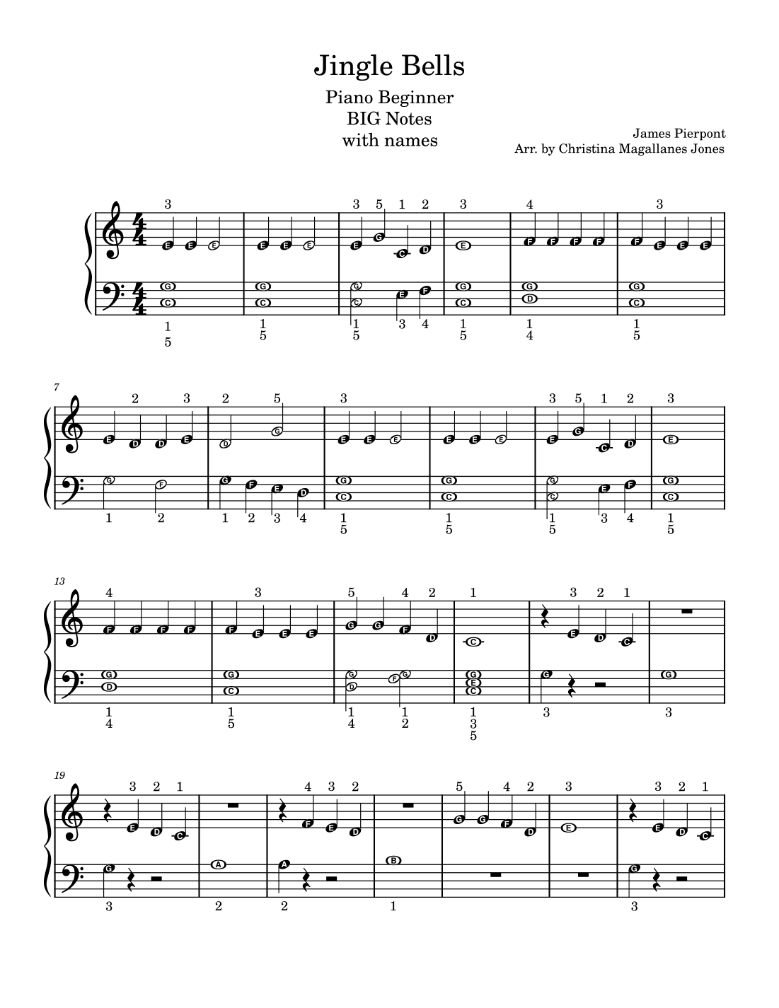 Jingle Bells (arr. Christina Magallanes-Jones)