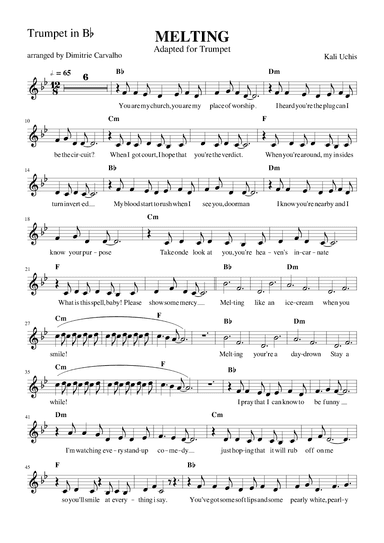 Melting (arr. Dimitrie Carvalho)