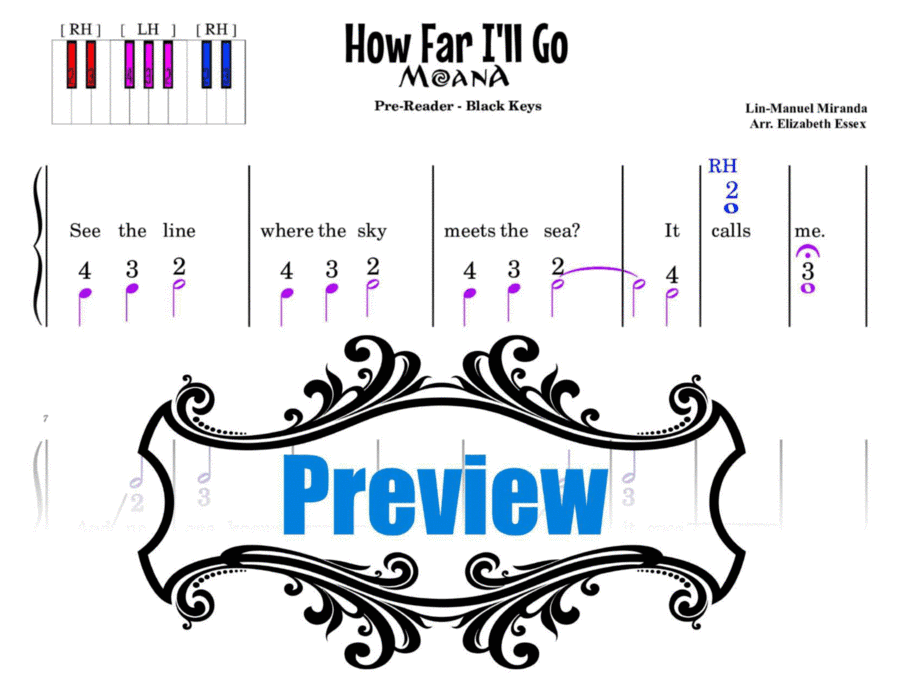 How Far I'll Go (arr. Elizabeth Essex)