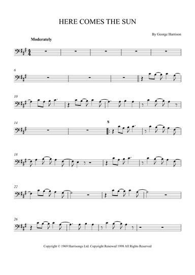 Here Comes The Sun (arr. Alex Nunes Rodrigues)
