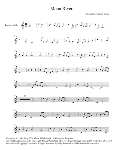 Moon River (arr. Kevin Busse)
