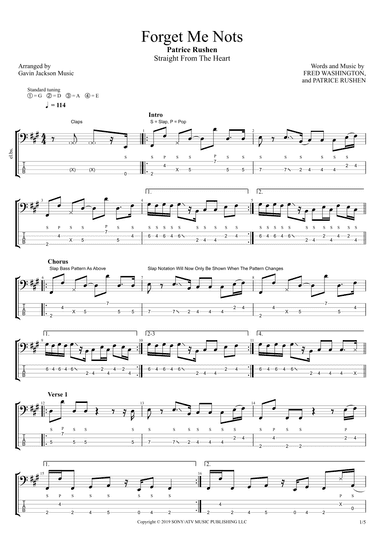 Forget Me Nots (arr. Gavin Jackson Music)