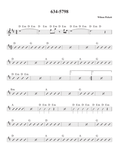 634-5789 (arr. David M. Fagnant)