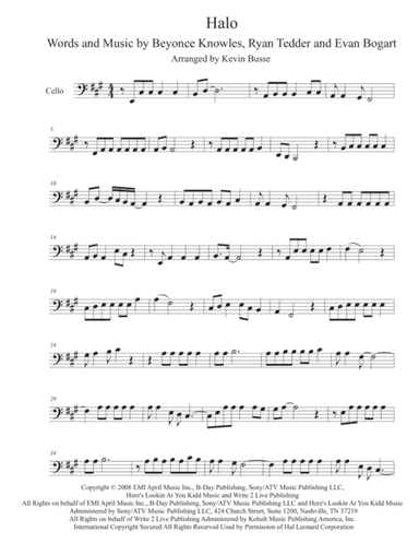 Halo (arr. Kevin Busse)
