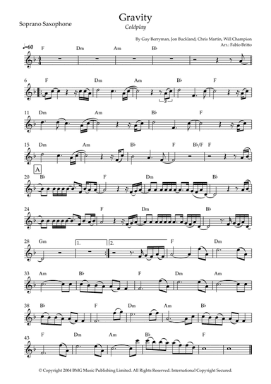 Gravity (arr. Fabio Britto)