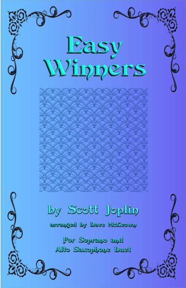 The Easy Winners, Duet for Soprano and Alto Saxophone (arr. David McKeown)