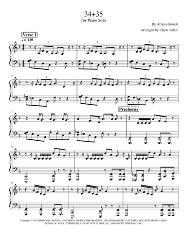 34+35 (arr. Chase Adam)