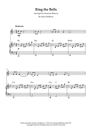 Ring The Bells (arr. Kaiserin Rebecca)