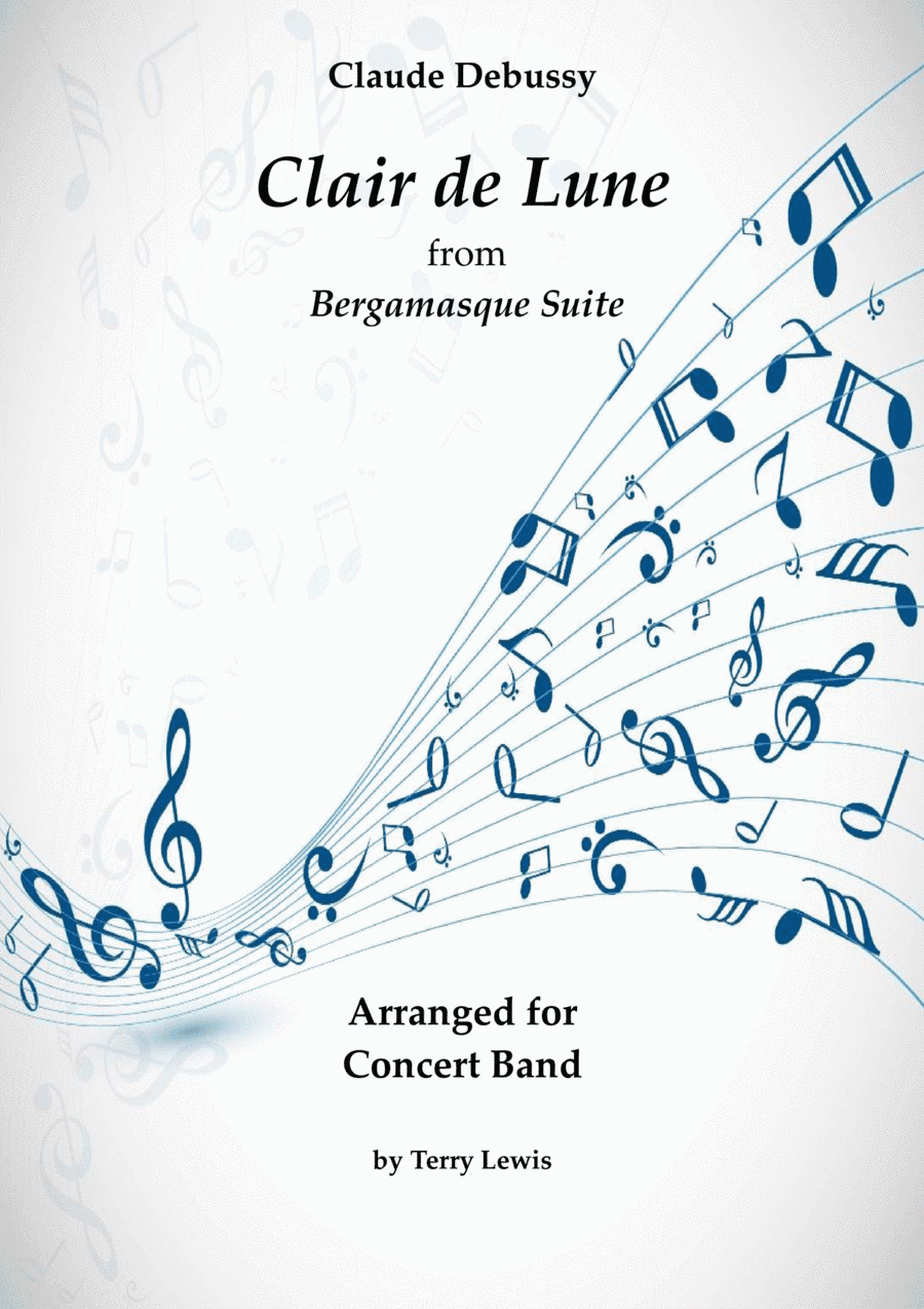 Clair De Lune for small Concertband (arr. Terry Lewis)