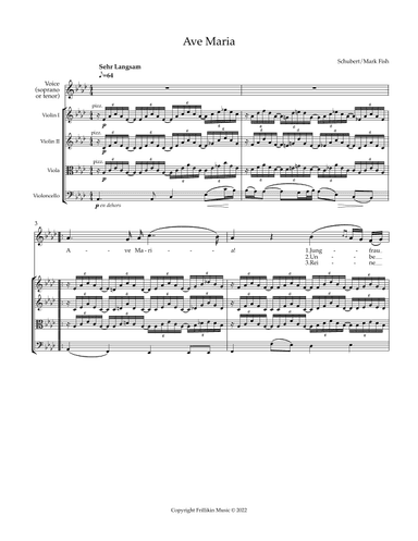 Ave Maria (arr. Mark Fish (ASCAP))