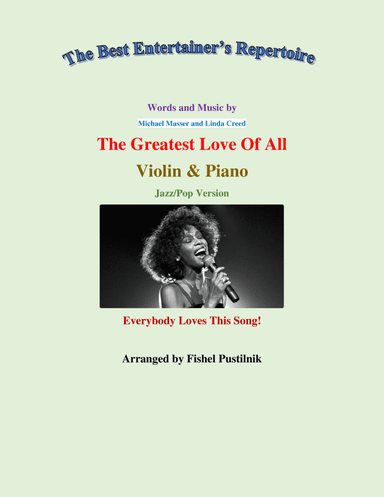 The Greatest Love Of All (arr. Fishel Pustilnik)