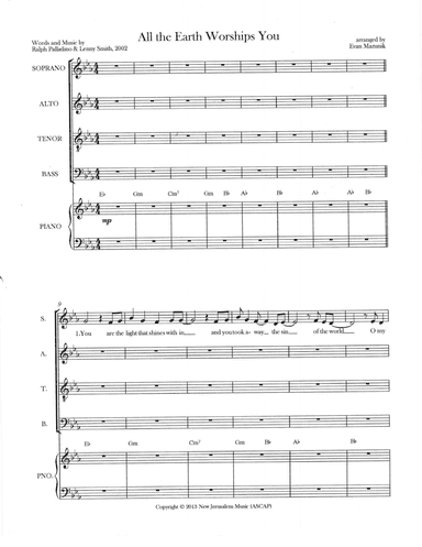 "All The Earth Worships You"