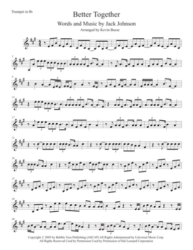 Better Together (arr. Kevin Busse)