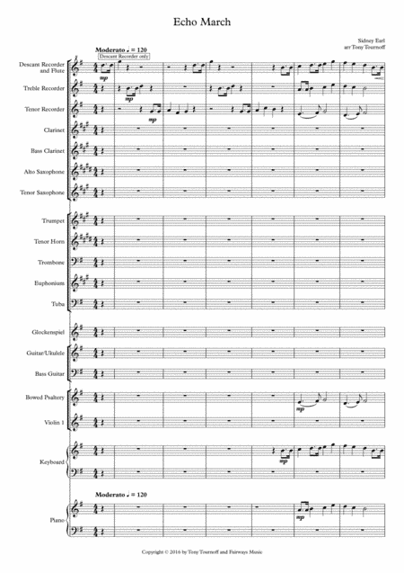 Echo March (Mixed Ensemble)