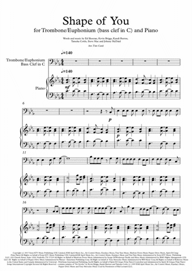 Shape Of You (arr. Tim Curd)