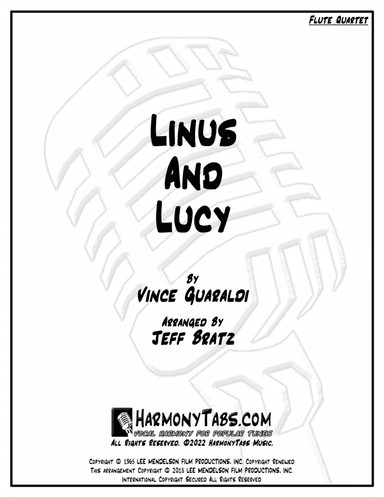 Linus And Lucy (arr. Jeff Bratz)